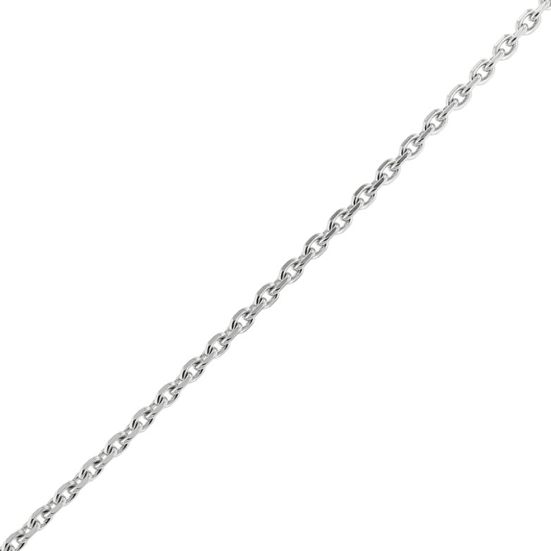 Chaine maille forçat or blanc 5.23g Comme neuf -  reconditionné disponible sur Gemme Les Bijoux